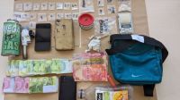 Four men arrested with illicit drugs and cash