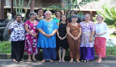Australia Pacific Women Advisory Board members in Fiji in 2018