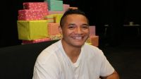 Albert Mateni, 2018 winner of the Tongan Youth Trust for Music and Art Award for his work on &#039;Hearts of Men