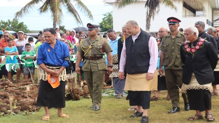 Tō Folofola 'a 'Ene 'Afio Tupou VI 'i hono huufi 'a e Faka'ali'ali Ngoue 'a e Vahefonua Vava'u 2019