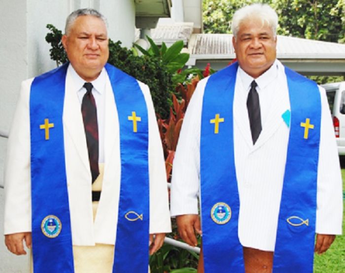 Faifekau Dr. 'Ahio Palesiteni & Faifekau Dr. Tevita K. Havea Sekelitali Lahi SUTT
