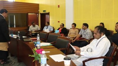 Representatives from youth groups who took part in the consultation