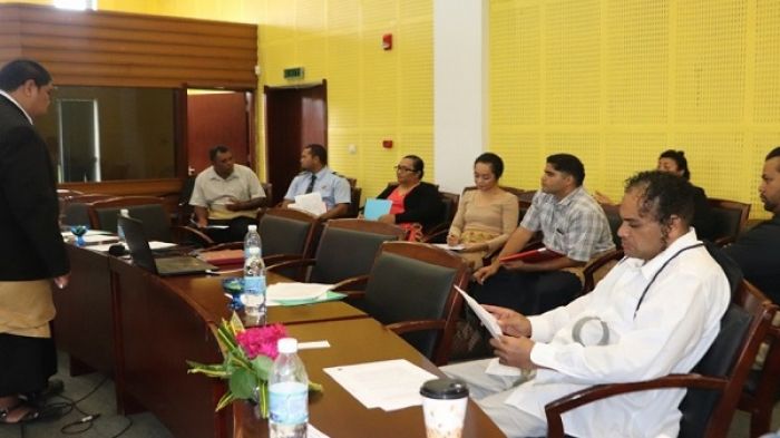 Representatives from youth groups who took part in the consultation