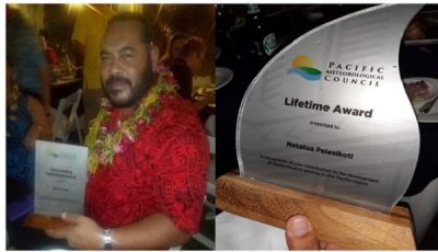 Dr. Netatua Taufatofua and &#039;Ofa Fa&#039;anunu recipients of PMC recognition awards