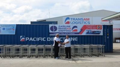 Ports Authority received fifty trolleys donated by the PDL &amp; DTL
