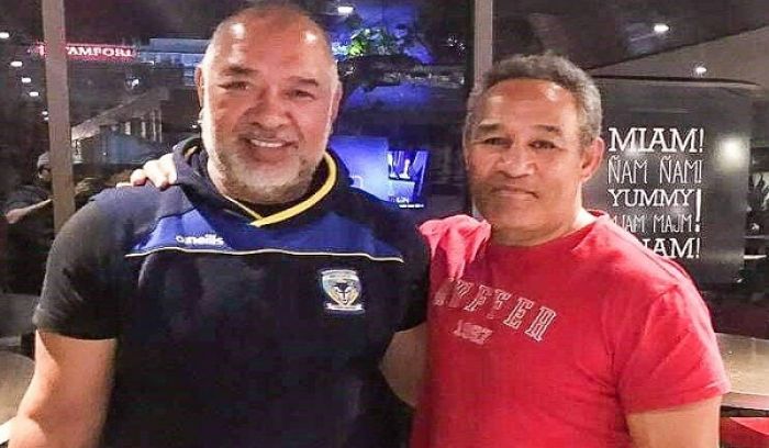 Ben Masila's father 'Epalahame Masila and Duane Mann