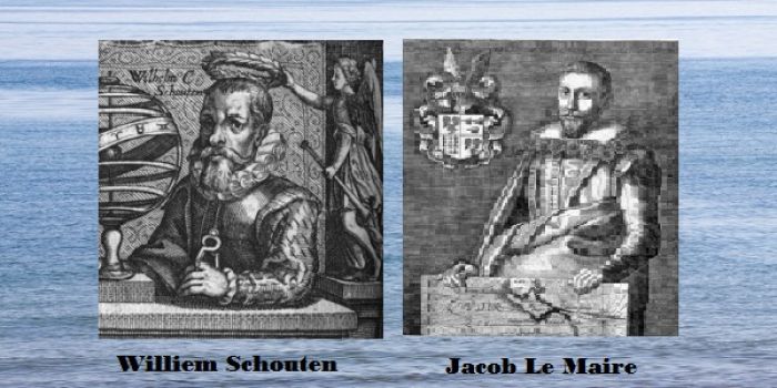 Willem Cornelisz Schouten (Suteni) &amp; Jacob Le Maire (Lemea)